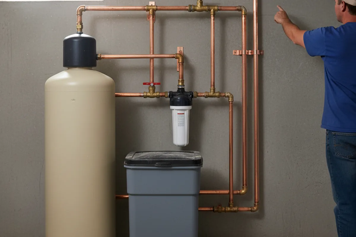 Whole-house water treatment system installed in Three Rivers